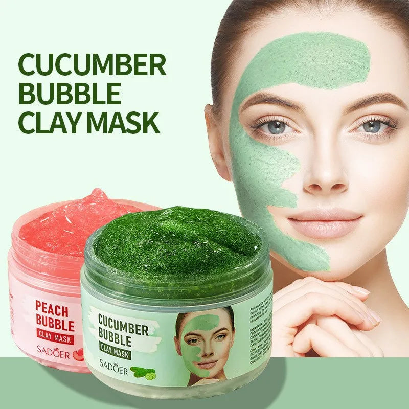 Peach Bubble Face Mask