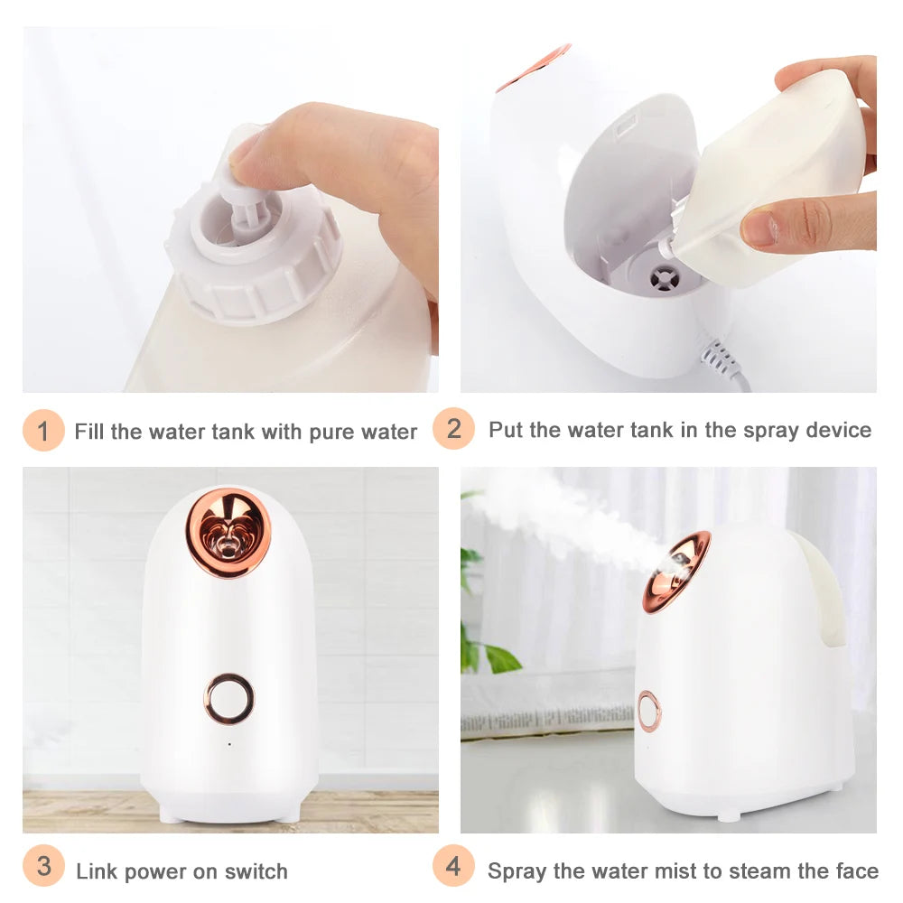 SPA Humidifier for Deep Facial Cleansing & Moisturizing