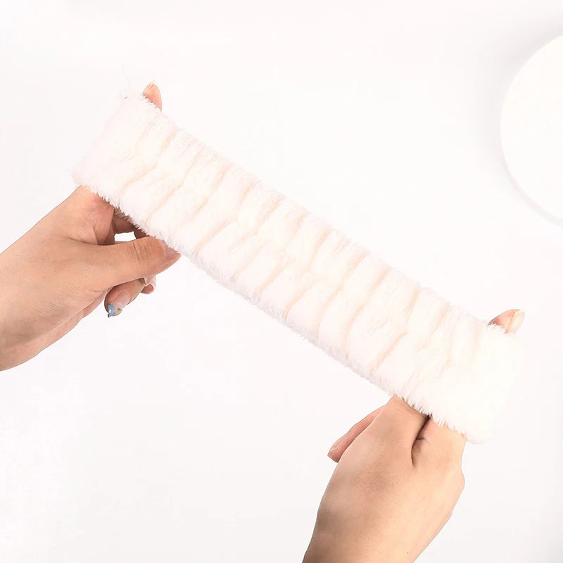 Face Wash Headband & wristband set