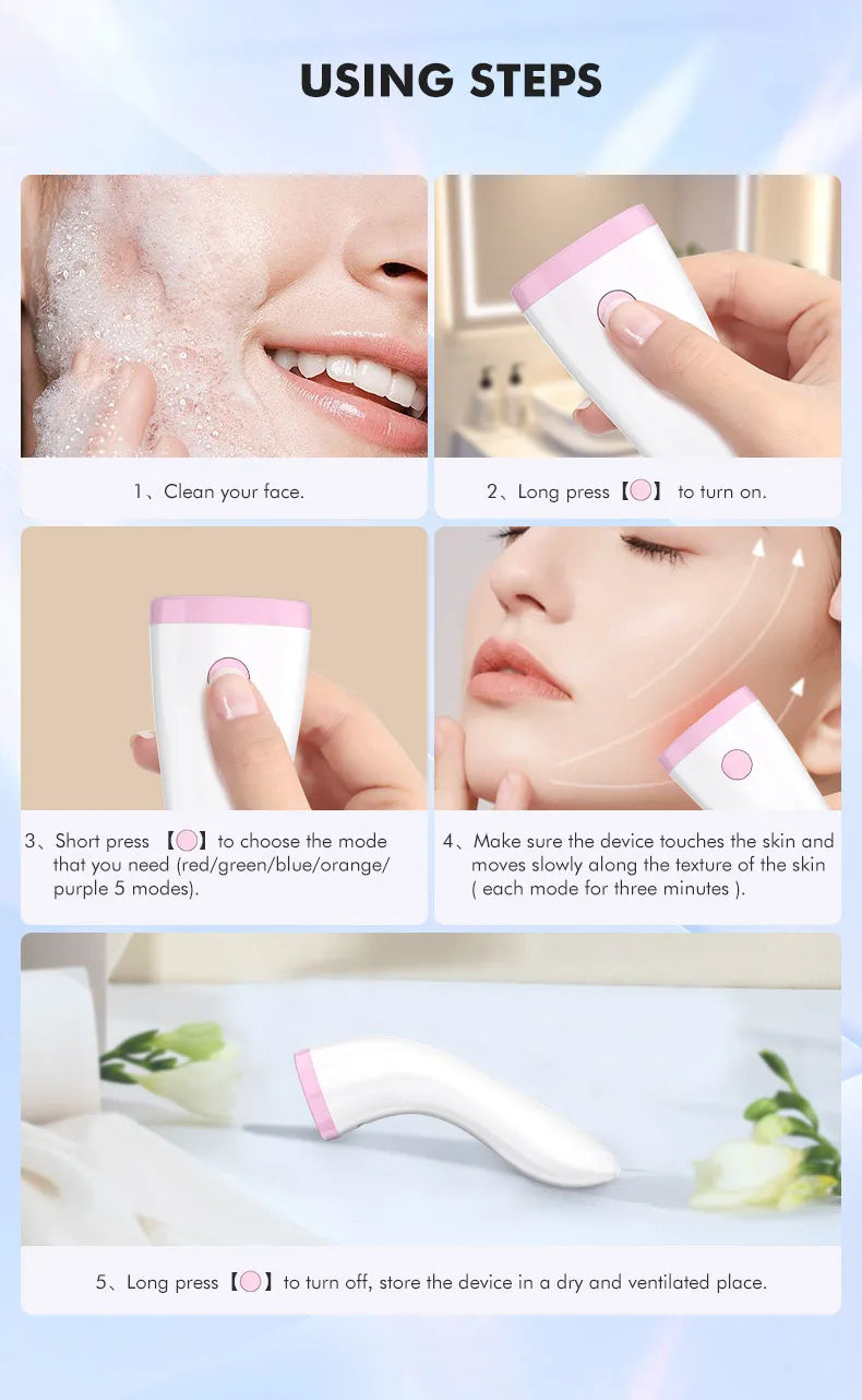 UV Facial LED Wand