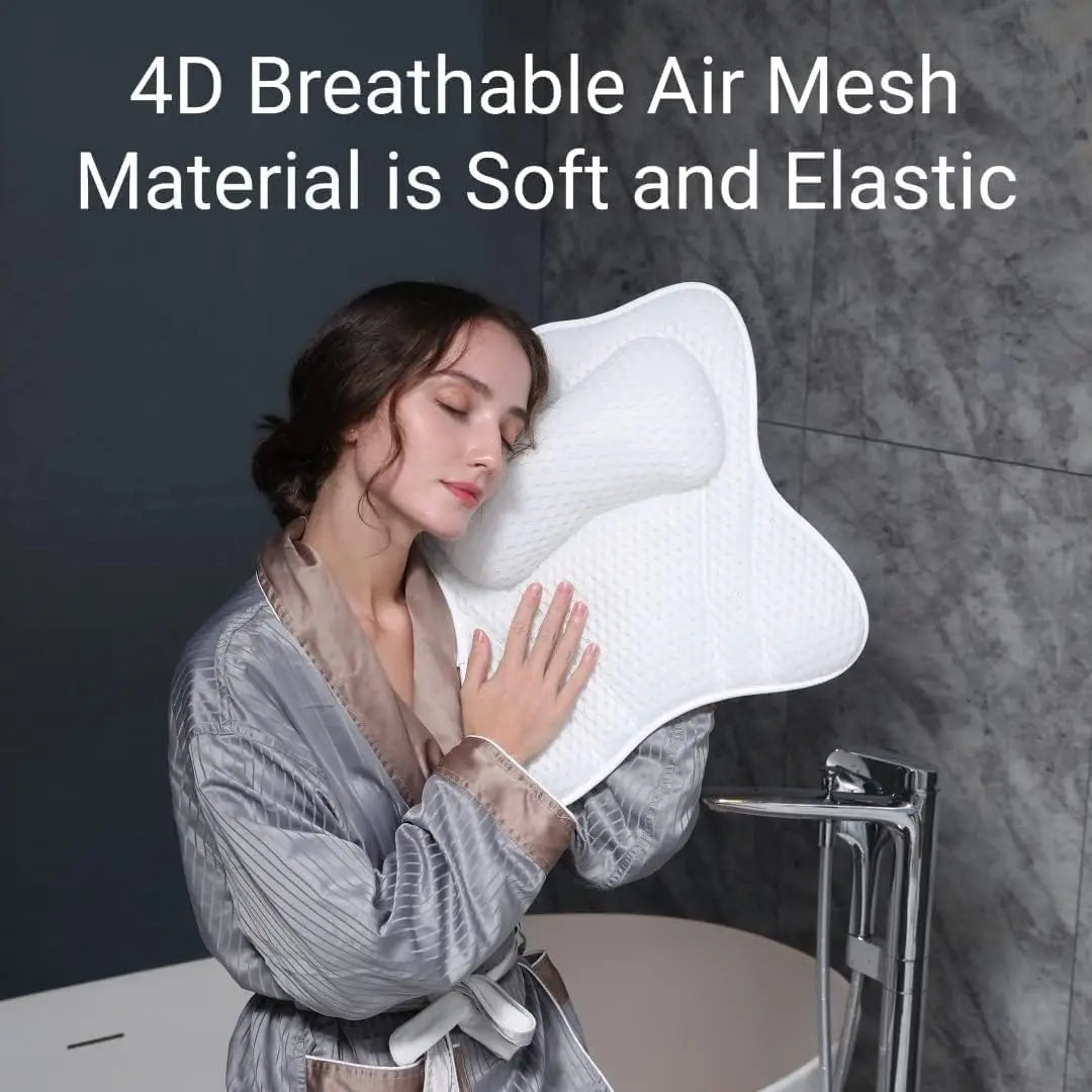 CloudSoft 3D Bath Pillow & Spa Cushion