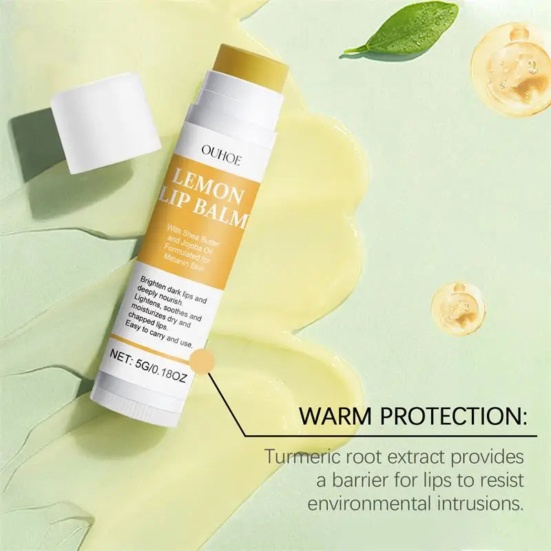 Turmeric Lip Balm – Dark Lip Lightening & Deep Moisturizing Care