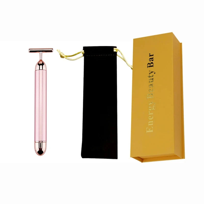 24K Gold T Electric Face-lifting Facial Massage