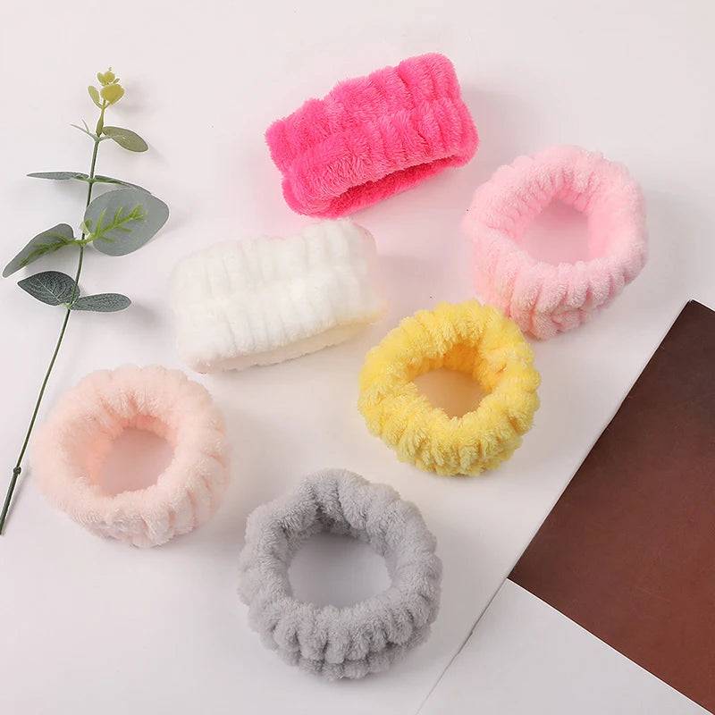 Face Wash Headband & wristband set