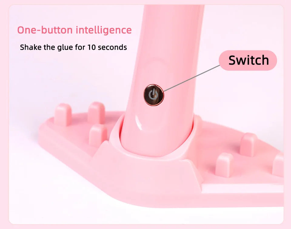 Portable USB Lash Glue Shaker – Fast & Even Adhesive Mixer Tool