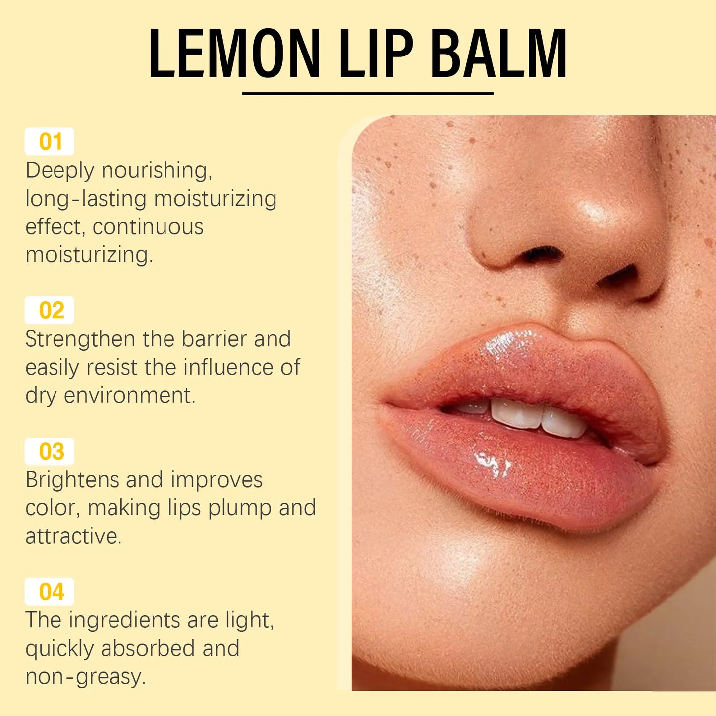 Turmeric Lip Balm – Dark Lip Lightening & Deep Moisturizing Care