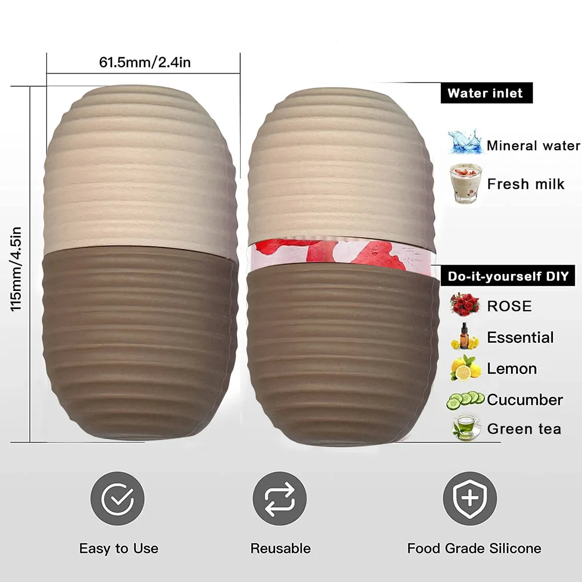 Silicone Ice Facial Roller – Lifting & Contouring Tool