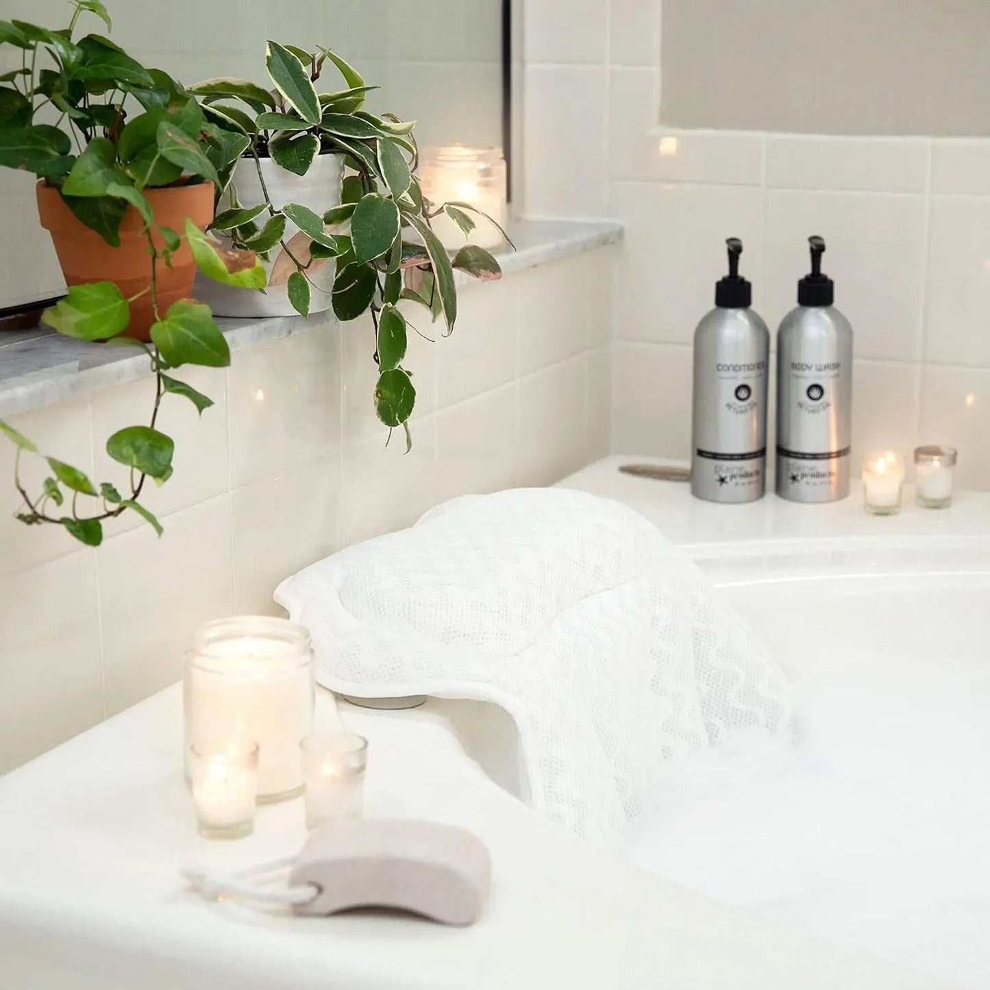 CloudSoft 3D Bath Pillow & Spa Cushion