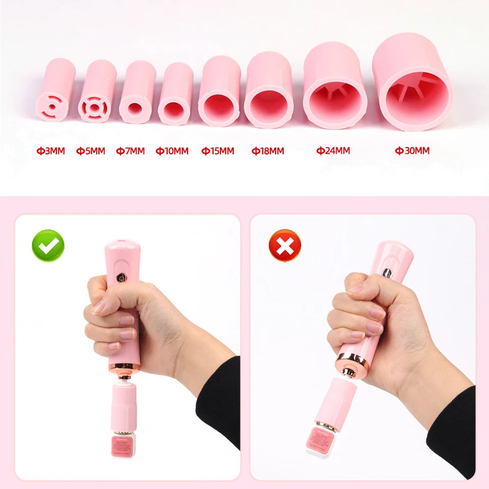Portable USB Lash Glue Shaker – Fast & Even Adhesive Mixer Tool