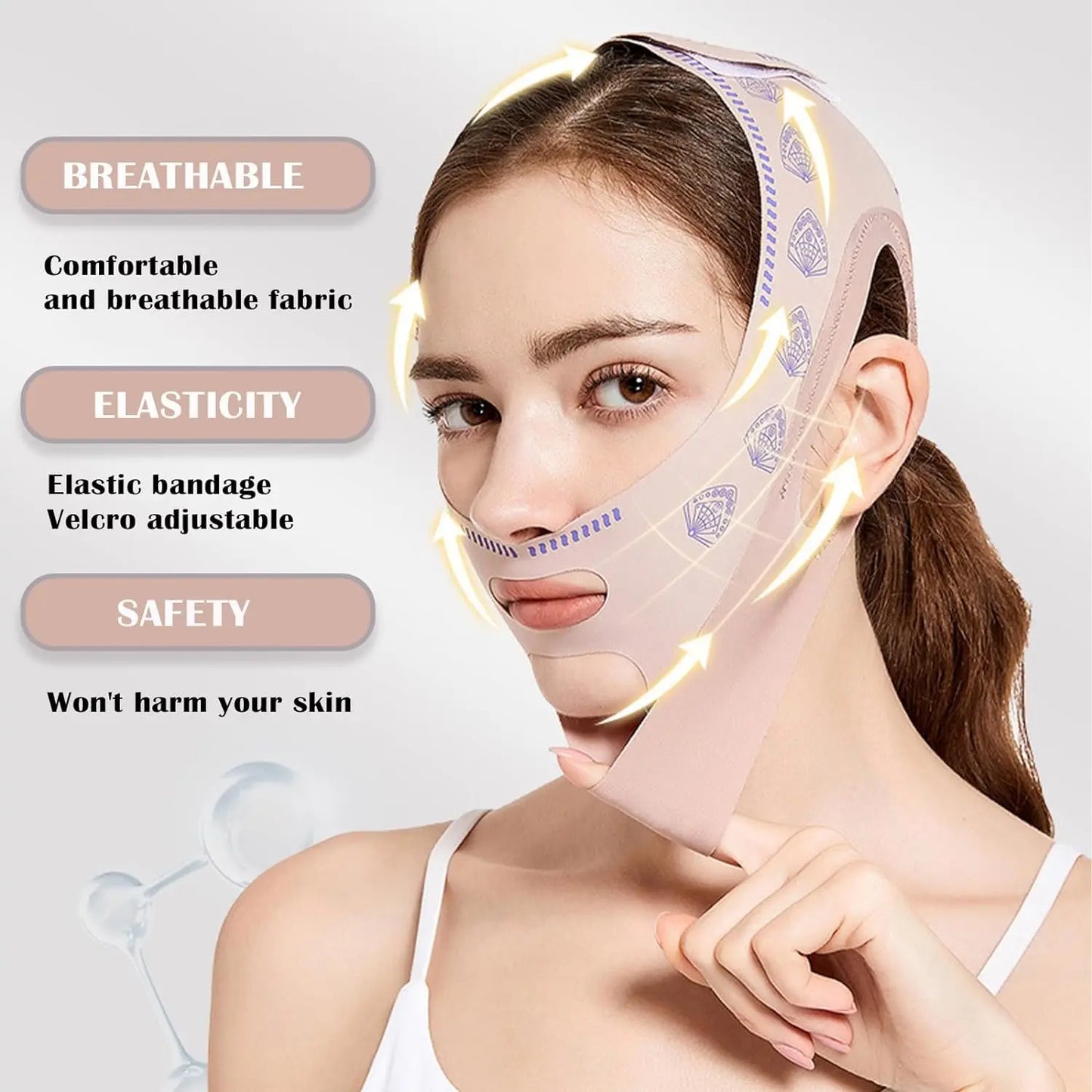 Face lifting shaping mask