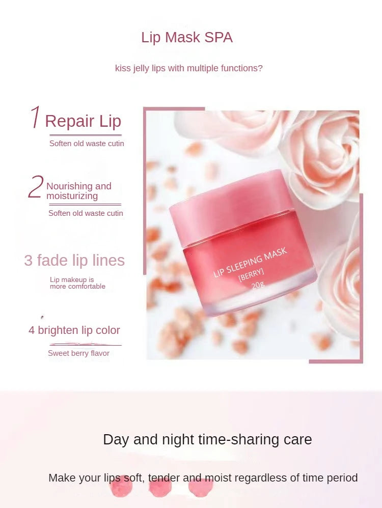 Strawberry Lip Sleep Mask