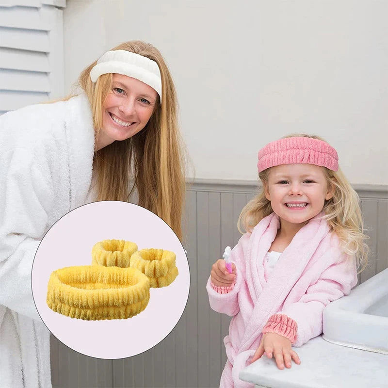 Face Wash Headband & wristband set