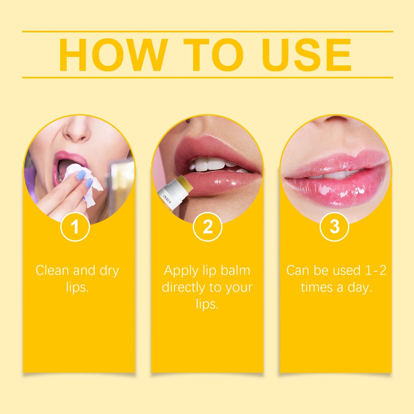 Turmeric Lip Balm – Dark Lip Lightening & Deep Moisturizing Care