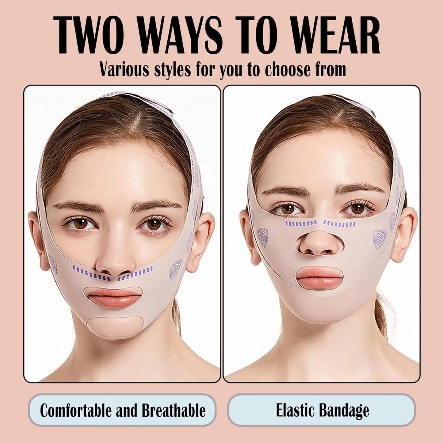 Face lifting shaping mask