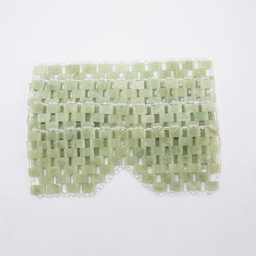 Jade Eye Mask Facial Care Beauty Cooling Cold SPA Massager