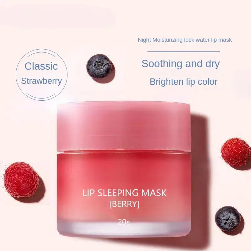Strawberry Lip Sleep Mask
