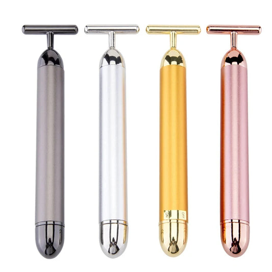 24K Gold T Electric Face-lifting Facial Massage