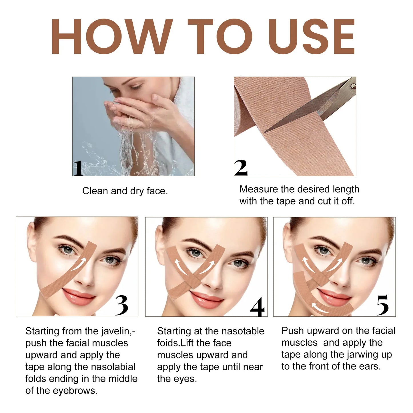 Lift & Glow Facial Sculpting Tape
