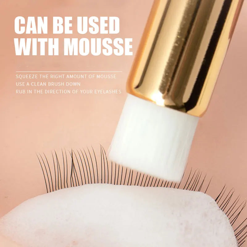 Eyelash Cleaning Brush – Prep & Clean Natural + Extension Lashes