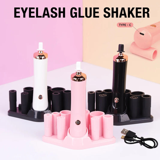 Portable USB Lash Glue Shaker – Fast & Even Adhesive Mixer Tool